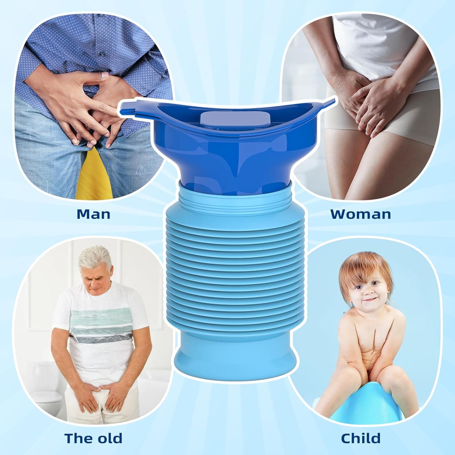 A Collapsible Pee Bottle That Fits in Your Pocket and Holds 750ml image 1