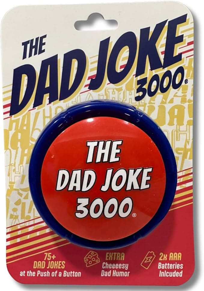 A Button That Knows 75 Dad Jokes and Has Been Waiting Its Whole Life for This